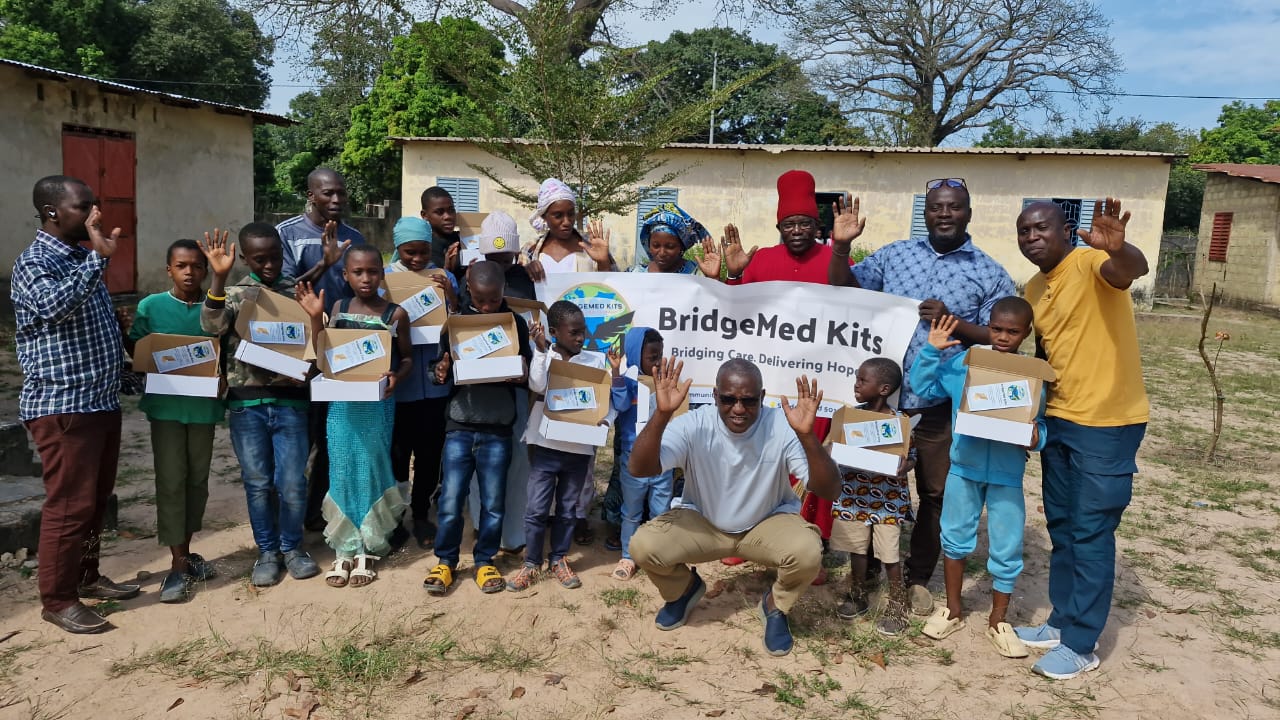 BridgeMed Kits shipment at Kalobone Kingdom